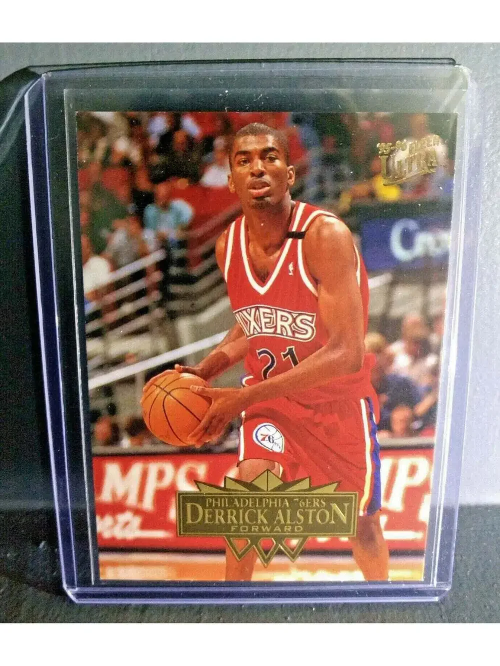 1995-96 Derrick Alston Fleer Ultra #130 Basketball Card